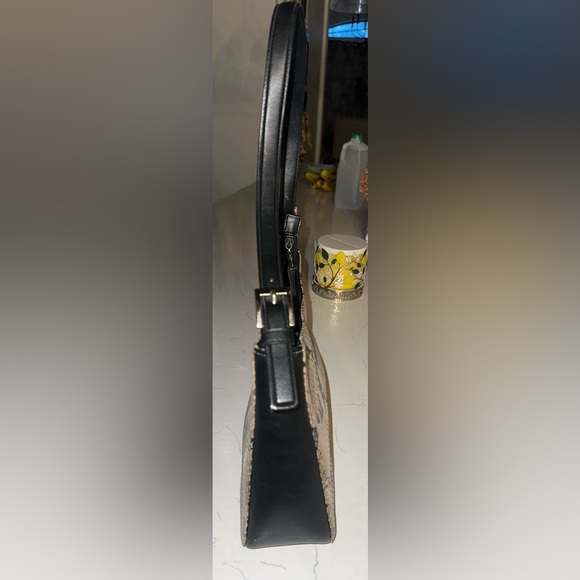 Enzo Angiolini Snakeskin Purse Beautiful Adjustable Strap - Picture 7 of 8